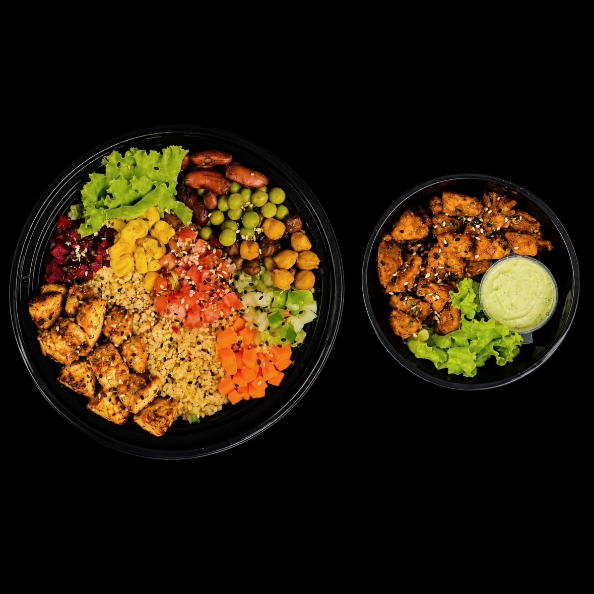 Paneer Rice Bowl with Bites