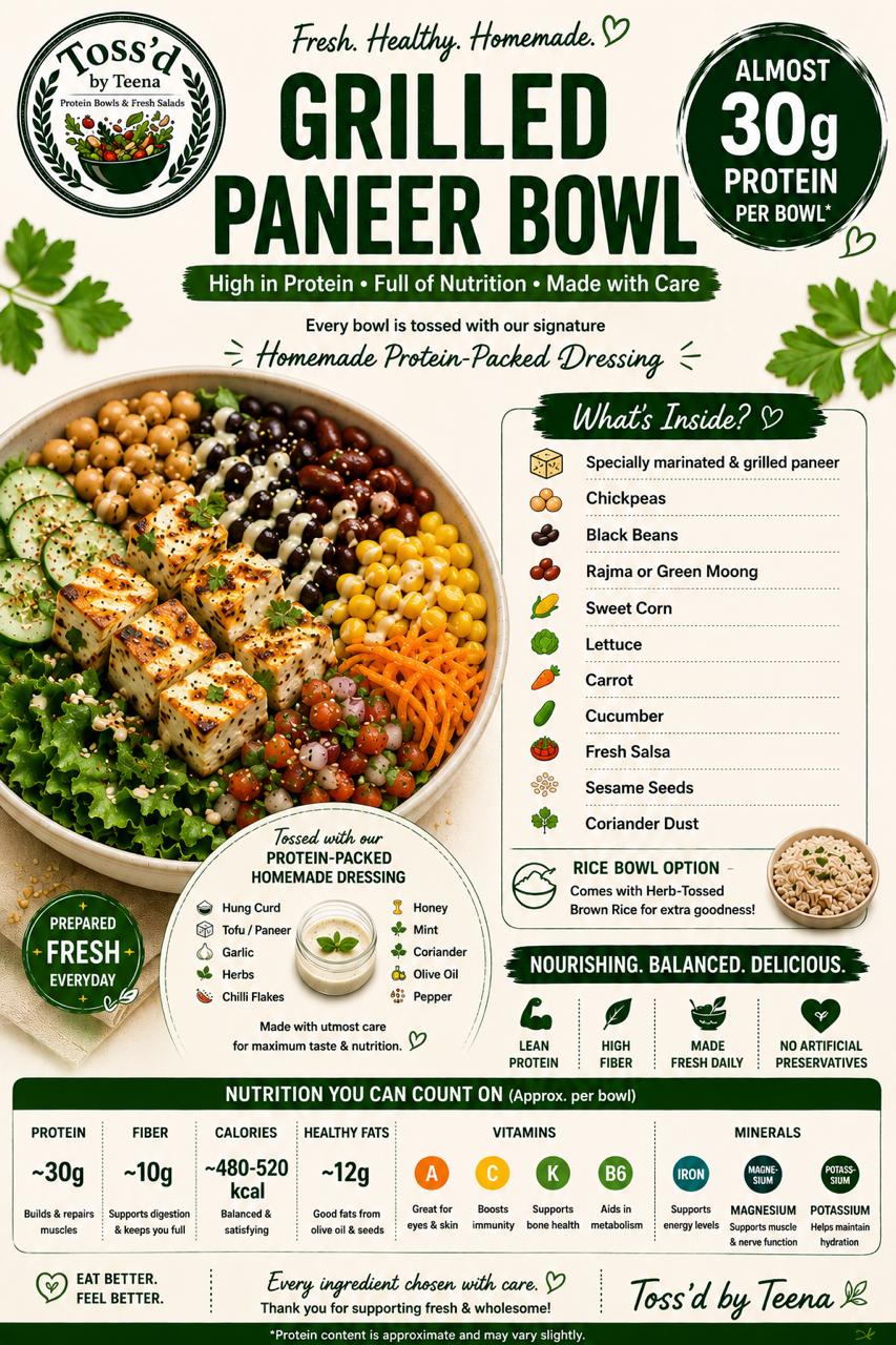 Toss'd by Teena fresh bowl